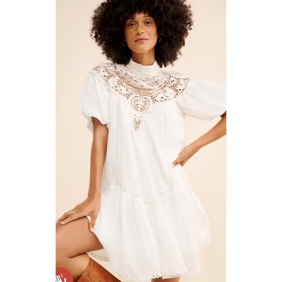 Anthropologie Lace Tunic Tonya Dress Size 2X Plus - Picture 6 of 15